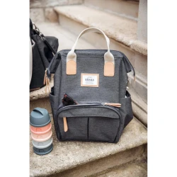 Geantă pentru mame Beaba Wellington Dark Heather Grey cumpăra în Chișinau. Foto 4