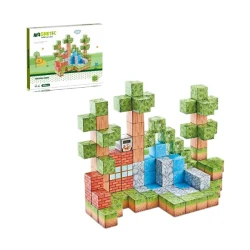 Set construcție magnetic Essa Toys Nature, 106 elemente cumpăra în Chișinau. Foto 1