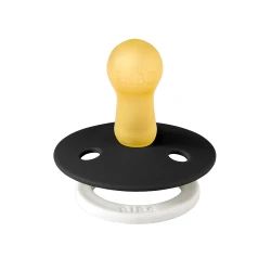 Suzeta rotunda din latex Bibs Glow Black (0-6 luni) cumpăra în Chișinau. Foto 2