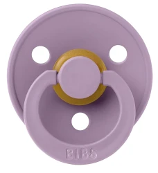 Пустышка круглая из латекса Bibs Colour Lavender, 6-18 мес. купить в Кишиневе. Фото 1
