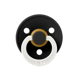 Suzetă rotundă din latex Bibs Colour Black Night, 6-18 luni cumpăra în Chișinau. Foto 1