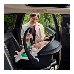 Автолюлька 40-87 см (i-Size) KinderKraft Mink Pro 2, бежевая купить в Кишиневе. Фото 4