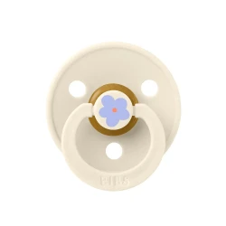 Пустышка круглая латексная Bibs Jasmine Ivory, 6-18 мес. купить в Кишиневе. Фото 1