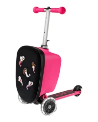Trotinetă Micro Luggage Junior Patch & Play Pink cumpăra în Chișinau