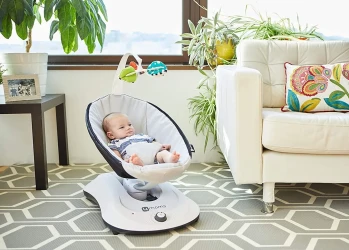 Balansoar 4Moms Rockaroo Classic Grey cumpăra în Chișinau. Foto 4