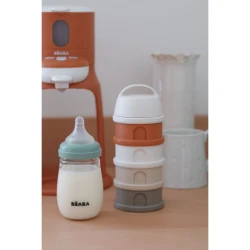 Recipient lapte praf Beaba Mineral Cotton/Terracotta, 4x110 ml cumpăra în Chișinau. Foto 3