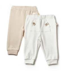 Pantaloni BabyCosy Ivory & Ecru, 2 buc. (9-12L) cumpăra în Chișinau. Foto 2
