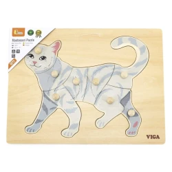 Пазл Viga Montessori Кошка купить в Кишиневе. Фото 2