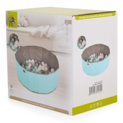 Covoraș pentru copii cu bile Moni Melo 90 balls Mint, 80x80x26 cm cumpăra în Chișinau. Foto 6