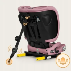 Scaun auto 76-150 cm (i-Size) Isofix Lionelo Nelly Pink Mauve cumpăra în Chișinau. Foto 8