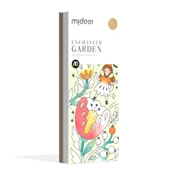 Книжка-раскраска с акварелью Mideer Enchanted Garden купить в Кишиневе. Фото 1