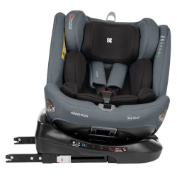 Scaun auto 40-150 cm (i-Size) Isofix Kikkaboo i-Moove Dark Grey, rotativ 360 cumpăra în Chișinau. Foto 10