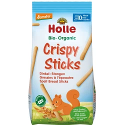 Палочки хрустящие Holle из спельты (10 мес+), 80 гр купить в Кишиневе. Фото 1