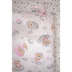 Lenjerie de patut Veres Sleepy Moon Pink-2 (6 piese), 120x60 cm cumpăra în Chișinau. Foto 5