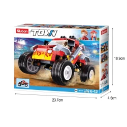 Set construcție Sluban SUV roșu, 150 elemente cumpăra în Chișinau. Foto 4