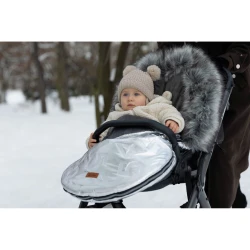 Зимний чехол для коляски Caretero Aspen Silver, 95x45 см купить в Кишиневе. Фото 10
