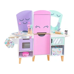 Bucătărie pentru copii KidKraft Lil' Friends Play Kitchen, culori pastelate, cu 14 accesorii cumpăra în Chișinau. Foto 1