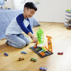 Set constructie Hot Wheels City Super Recharge Fuel Station, 2 elemente cumpăra în Chișinau. Foto 2