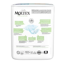 Подгузники эко гипоаллергенные Moltex Nature Junior 5 (11-16 кг), 25 шт. купить в Кишиневе. Фото 2