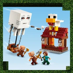 Set construcție Lego Minecraft The Ghast Balloon Village Attack, 555 elemente cumpăra în Chișinau. Foto 6