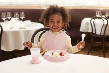 Set pentru hrănire BabyBjorn Powder Pink cumpăra în Chișinau. Foto 3
