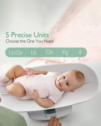 Цифровые весы Momcozy Weight & Height White купить в Кишиневе. Фото 2