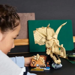 Конструкторы Lego Jurassic Dinosaur Fossils: Triceratops Skull, 468 элементов купить в Кишиневе. Фото 5
