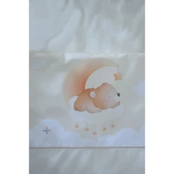 Lenjerie de patut Veres Bear Beige (3 piese), 120x60 cm cumpăra în Chișinau. Foto 2