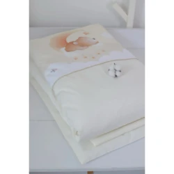 Lenjerie de patut Veres Bear Beige (3 piese), 120x60 cm cumpăra în Chișinau. Foto 3