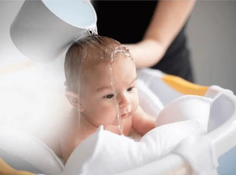 Матрас-гамак для ванны BabyJem Розовый купить в Кишиневе. Фото 4