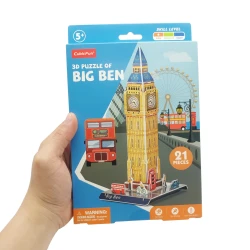 Пазл 3D Cubic Fun Big Ben, 21 элементов купить в Кишиневе. Фото 5