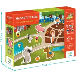 Набор магнитов Dodo Magnetic Farm, 44 элементов купить в Кишиневе. Фото 4
