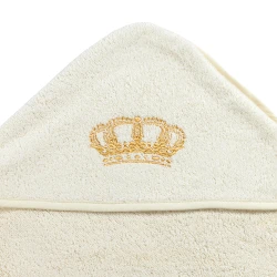Банное полотенце PernaMea Crown Brown, 90x90 см купить в Кишиневе. Фото 2