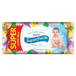 Servetele umede Superfresh Baby, 120 buc. cumpăra în Chișinau. Foto 1