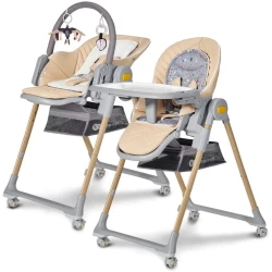Стул для кормления 2 в 1 KinderKraft Lastree Wood купить в Кишиневе. Фото 12