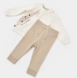 Set din 2 piese BabyCosy Giraffe Ivory & Ecru (9-12L) cumpăra în Chișinau. Foto 2