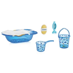 Набор для ванной BabyJem Blue, 6 предметов купить в Кишиневе