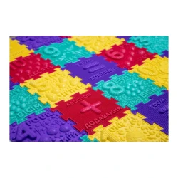Covoraș-puzzle ortopedic de masaj Ortek Mathematics, set de 32 elemente 13,5x13,5 cm cumpăra în Chișinau. Foto 5