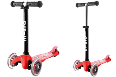 Самокат Micro Mini2Go Deluxe Plus Red купить в Кишиневе. Фото 2
