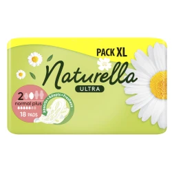 Absorbante Naturella Ultra Normal Plus 2, 18 buc. cumpăra în Chișinau. Foto 1