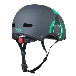 Защитный шлем Micro ABS Headphone M Grey & Green купить в Кишиневе. Фото 3