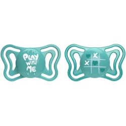 Пустышка ортодонтическая из силикона Chicco PhysioForma Light Play With Me-Tris (16-36 мес), 2 шт. купить в Кишиневе. Фото 1