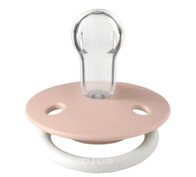 Круглые латексные пустышки Bibs De Lux Glow Blush&Vanilla (0-36 мес.), 2 шт. купить в Кишиневе. Фото 3