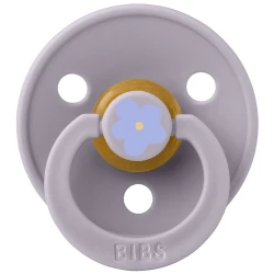 Suzeta rotunda din latex Bibs Colour Jasmine Fossil Grey Mix (6-18 luni), 2 buc. cumpăra în Chișinau. Foto 2