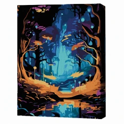 Set pictură pe numere BrushMe 30×40 cm, în sort. cumpăra în Chișinau. Foto 14
