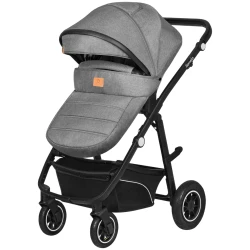 Carucior 3 in 1 Lionelo Bianka Grey Stone cumpăra în Chișinau. Foto 7