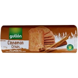 Печенье Gullon Cinnamon Crisps (36 мес+), 235 гр купить в Кишиневе. Фото 1