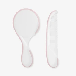 Набор щетка и расческа для детей Kikkaboo Utility Pink купить в Кишиневе. Фото 2