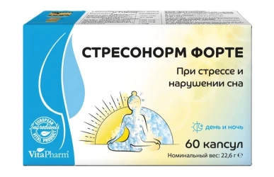 Capsule VitaPharm Stresonorm Forte, 60 buc. cumpăra în Chișinau. Foto 1