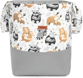 Coș pentru jucării Sensillo Forest Animals Grey cumpăra în Chișinau